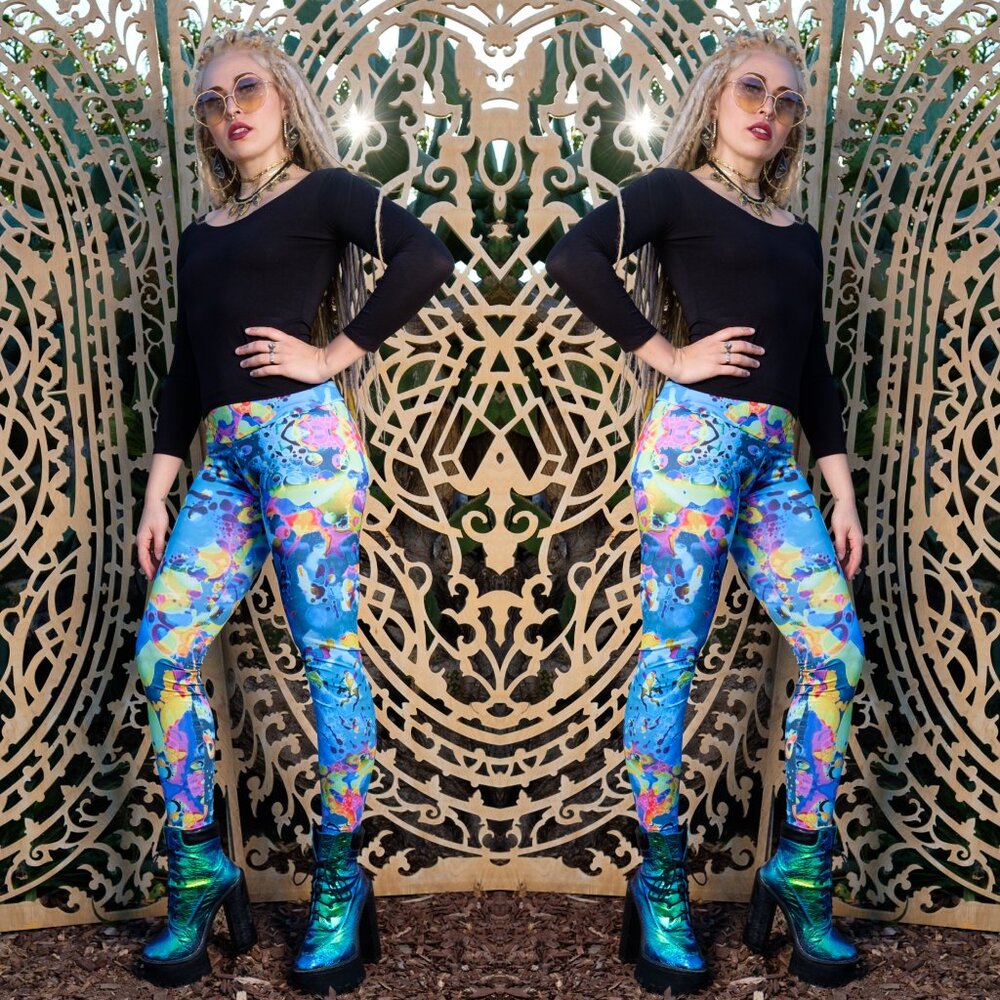 Wearable Art Leggings - Warrior Within Designs